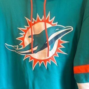 NFL Teal and Orange Team Apparel Hoodie